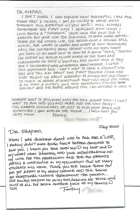 Student letter 2